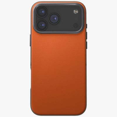 2. UNIQ Lyden DS Case for iPhone 17 Pro Max Magclick Charging - Orange-Gray