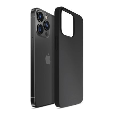 13. iPhone 13 Pro Max Series 3mk Silicone Case - Black