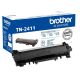 Brother toner black TN2411=TN-2411, 1200 pages.