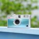 9. Kodak EKTAR H35N Compact 35mm Movie Camera Blue, Silver