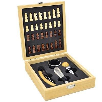 2. STAMINA CHESS AND WINE ACCESSORIES SET