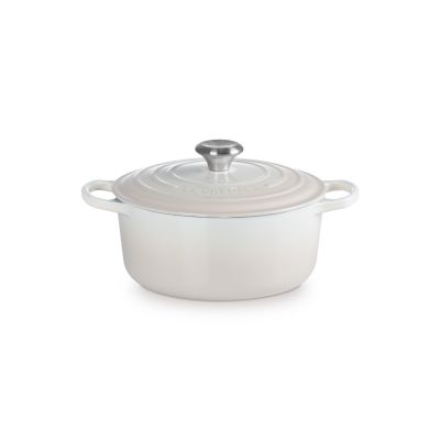Le Creuset 21177247164430 cauldron 4.2 l White