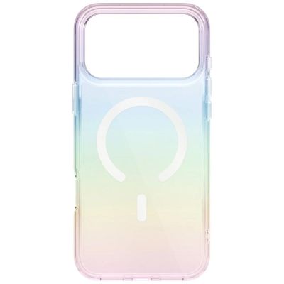 5. Uniq Iridescia Case for iPhone 17 Pro Max Magclick Charging - Multicolor
