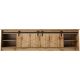 2. TV cabinet GRANERO 200x56.7x35 oak wotan