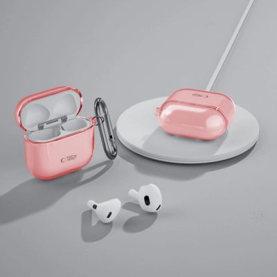 7. Tech-Protect FlexAir Case for AirPods 4 - Pink