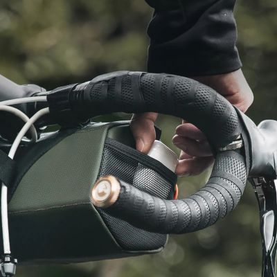 4. Rockbros 30110054001 bicycle handlebar bag 2.2 l - green