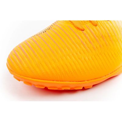 6. Puma men's sports shoes Future 8 Play TT turf football shoes orange