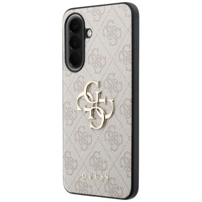 2. Guess Leather 4G Metal Logo Case for Samsung Galaxy A57 5G - Pink