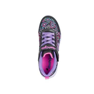 3. Skechers S-Lights Heart Lights-Boogie Love 303257L-BKMT Black/Multi