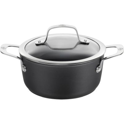 Ballarini Alba titanium induction pot with lid - 4.7 ltr