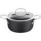 Ballarini Alba titanium induction pot with lid - 4.7 ltr