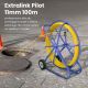 3. Extralink Pilot Cable Puller Pilot 11mm 100m FRP Fiberglass, Diameter 11mm, Length 100m, Yellow