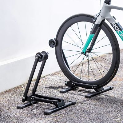 4. Rockbros 27210001001 Folding Bicycle Stand - Black