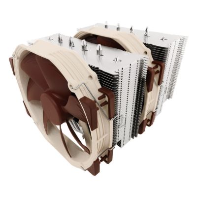 10. CPU Cooler NOCTUA NH-D15 2 x 140 mm AMD, Intel
