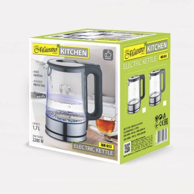 4. Electric kettle 1.7l MR-053-GREY MAESTRO