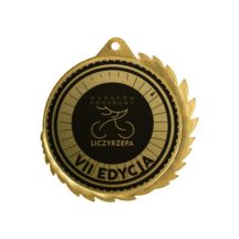 Metal Medal with Engraving on Laminate