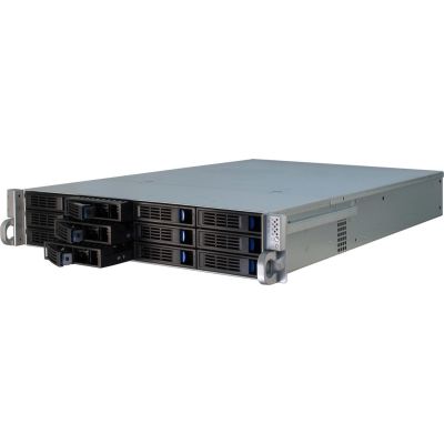 5. Inter-Tech IPC 2U-2412 Rack Black, Silver