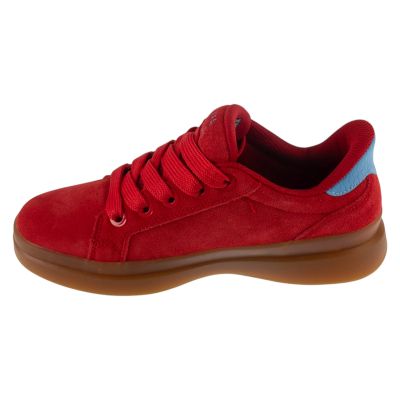 2. Skechers Slip-Ins Suede Snoop Cupsole Sneaker 186100-RDBL Red 36