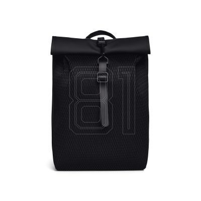 5. Rains Rolltop Rusksack Mesh Mini Black W3 13350 01 backpack