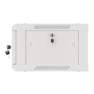 5. Lanberg WF01-6404-10S 4U Rack Wall-mounted Cabinet Gray