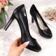 7. Pumps on the platform matte black W Sergio Leone
