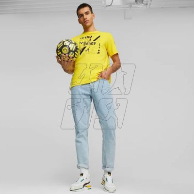 5. Puma Borussia Dortmund FtbCore Graphic Tee M 771857-01