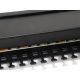 4. Equipment 19-inch patch panel 24xRJ45 Cat6 FTP 1U 250MHz RAL9005