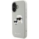 9. Karl Lagerfeld HC 3D Rubber Double Heads iPhone 16 Case - Beige