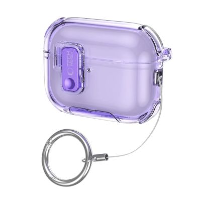 2. Tech-Protect Bounce Pro Case for AirPods Pro 3 - Purple