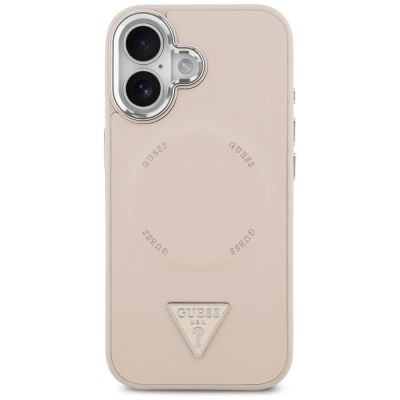 3. Guess Triangle Logo MagSafe case for iPhone 17 - pink