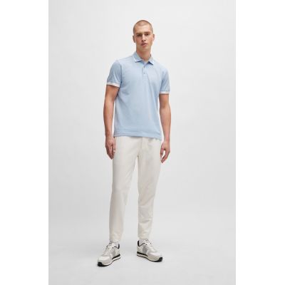 2. BOSS Paddy 1 Bright Purple Regular Fit Men's Polo Shirt (50512995-527)