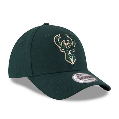 3. New Era 9FORTY NBA Milwaukee Bucks Green Cap - 11405602