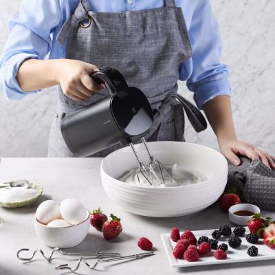 2. ZWILLING XTEND Cordless Hand Mixer (Battery Free) Black