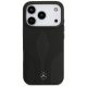 3. Mercedes Leather The Move MagSafe Case for iPhone 17 Pro - Black