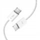 3. Tech-Protect UltraBoost Classic USB-C / USB-C PD cable 60W 3A 1m - white