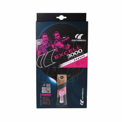 6. Conrilleau Excell Carbon 3000 table tennis bats