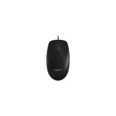 20. Logitech MK120 920-002562 keyboard and mouse set (membrane; USB 2.0; (US); black; optical; 1000 DPI)