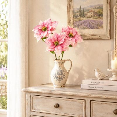 7. Poinsettia 30 cm, pink