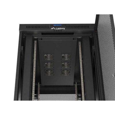 5. Lanberg FF01-8247-23BL 47U Stand Freestanding Stand Black