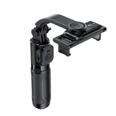 3. Acefast E42 Selfie Stick with Automatic Tripod and Bluetooth Remote Control 63 cm - Black