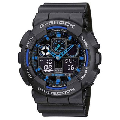 Men's Watch CASIO G-SHOCK GA-100-1A2ER + BOX