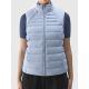 Women's quilted down vest with recycled filling 4F