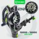 17. 3000W Electric Leaf Blower with Shredder 15:1 W43422 WUBER