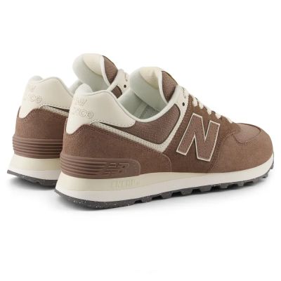15. New Balance WL574 lifestyle brown women's sneakers (WL574RTS)