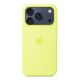 3. Apple iPhone 17 Pro Silicone Case with MagSafe (Neon Yellow)