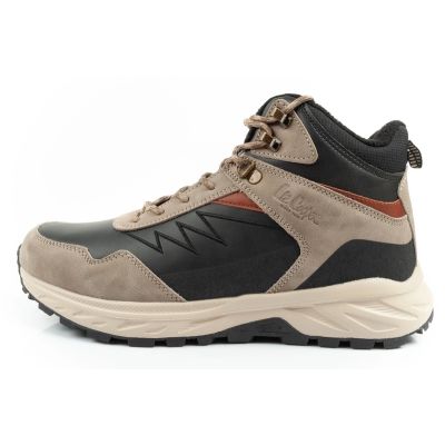 2. Lee Cooper men's winter hiking boots, insulated, high-ankle, beige, black