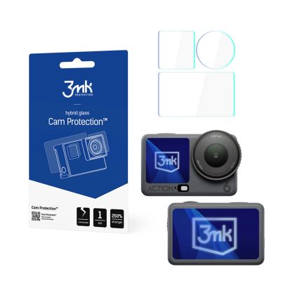 2. 3mk Cam Protection Glass for DJI Osmo Action 6