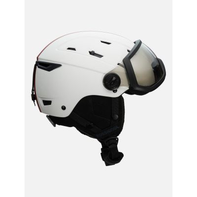 3. ROSSIGNOL Allspeed Visor Impacts Photochromic Ski Helmet White