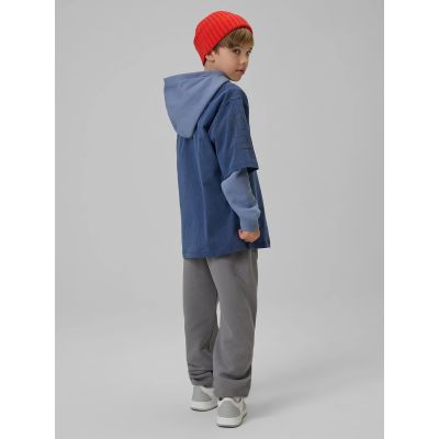 3. Boys' jogger sweatpants 4F 4FJRSS26TTROM1733-24S