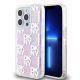 DKNY Liquid Glitter Multilogo iPhone 15 Pro Case - Pink